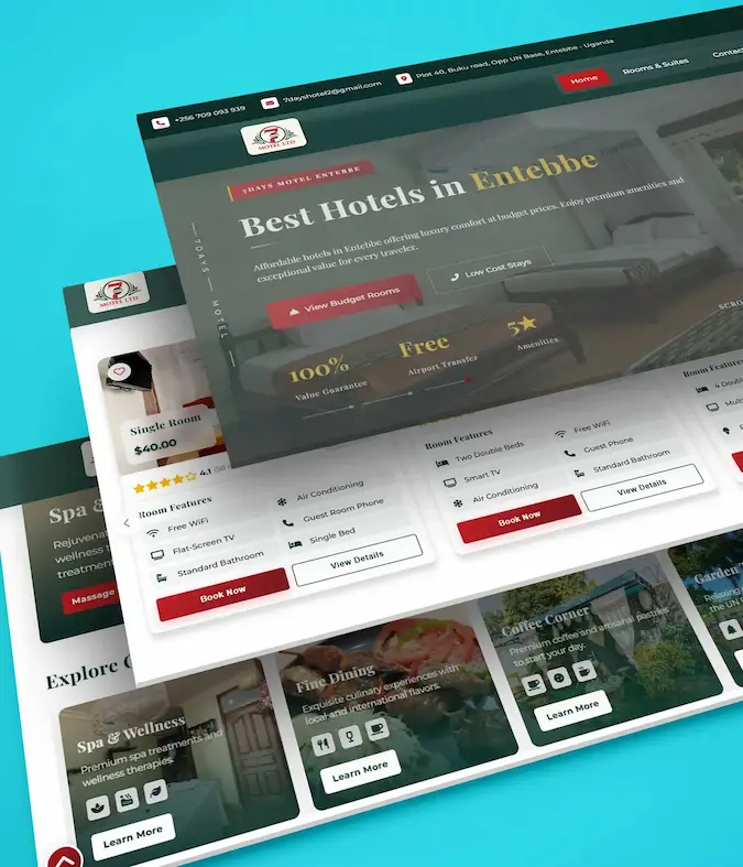 Rooms Page