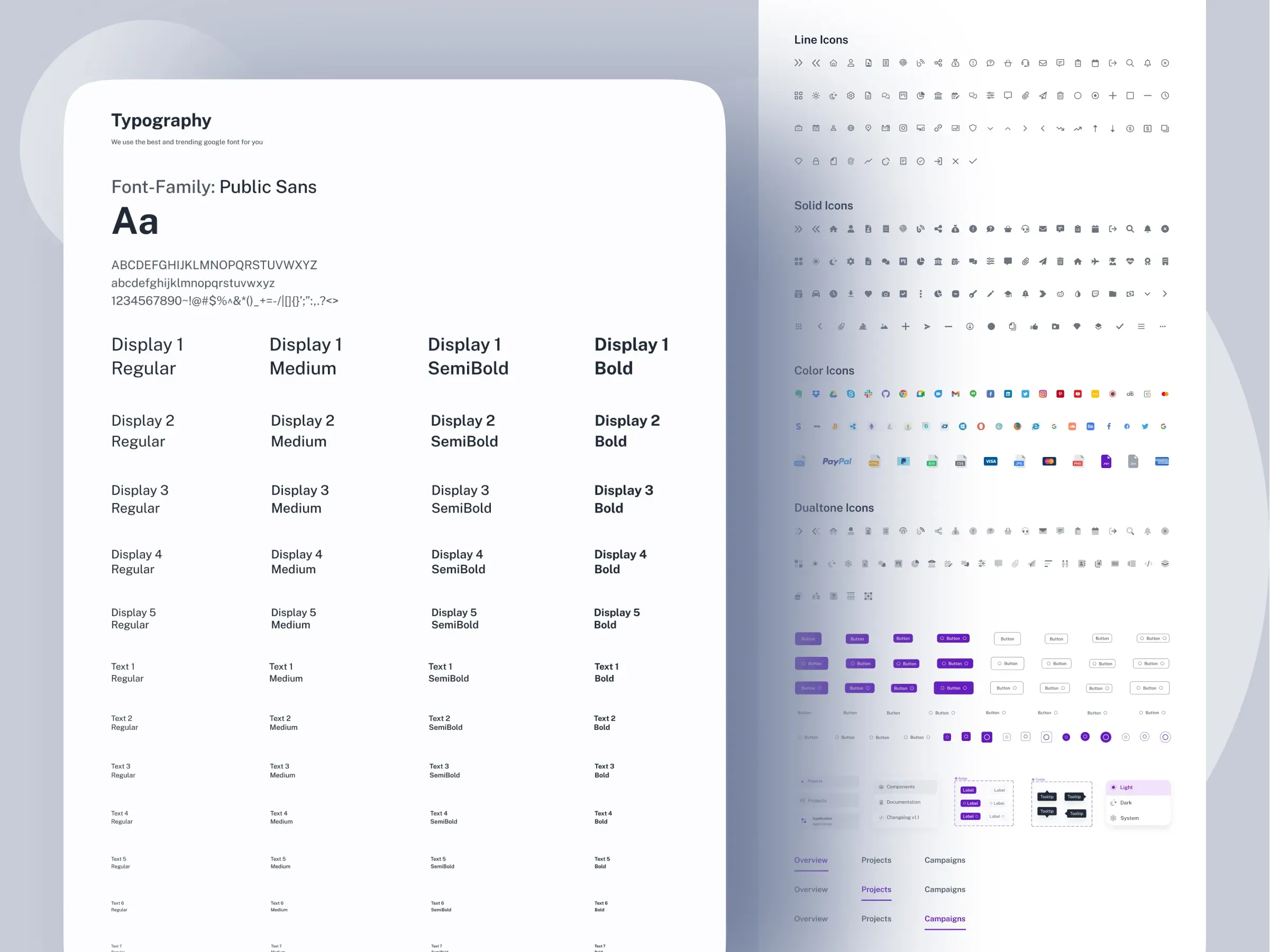 Typography example